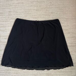 Black Women's Slip Skirt John Galt